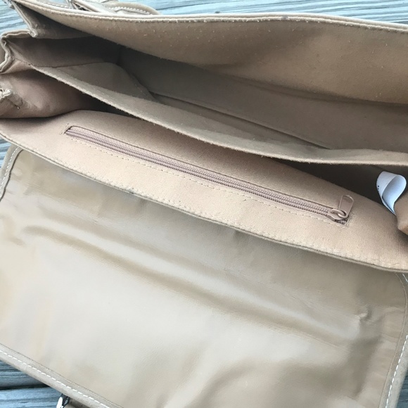 Rosetti Women Hand Bag Tan Vinyl Ladies Shoulder B - Picture 6 of 8